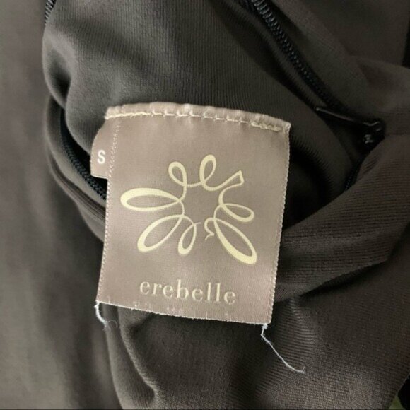 Erebelle Reversible Zip Up Hoodie Jacket Green Black Full Zip Stretch Small - Picture 9 of 10